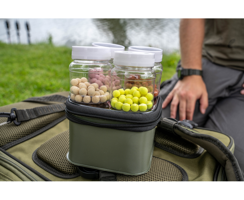 Sac de pêche de 4 pots à appâts Korum Eva