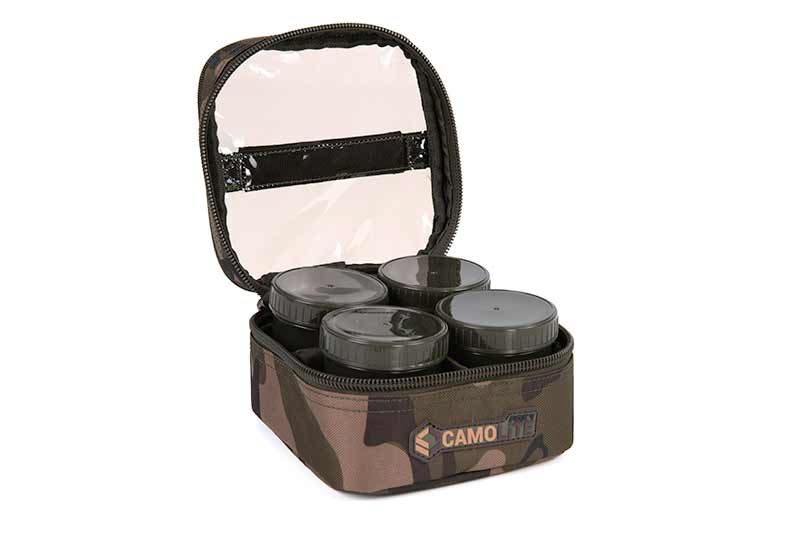 Macuto de 6 pots d'appâts Fox Camolite