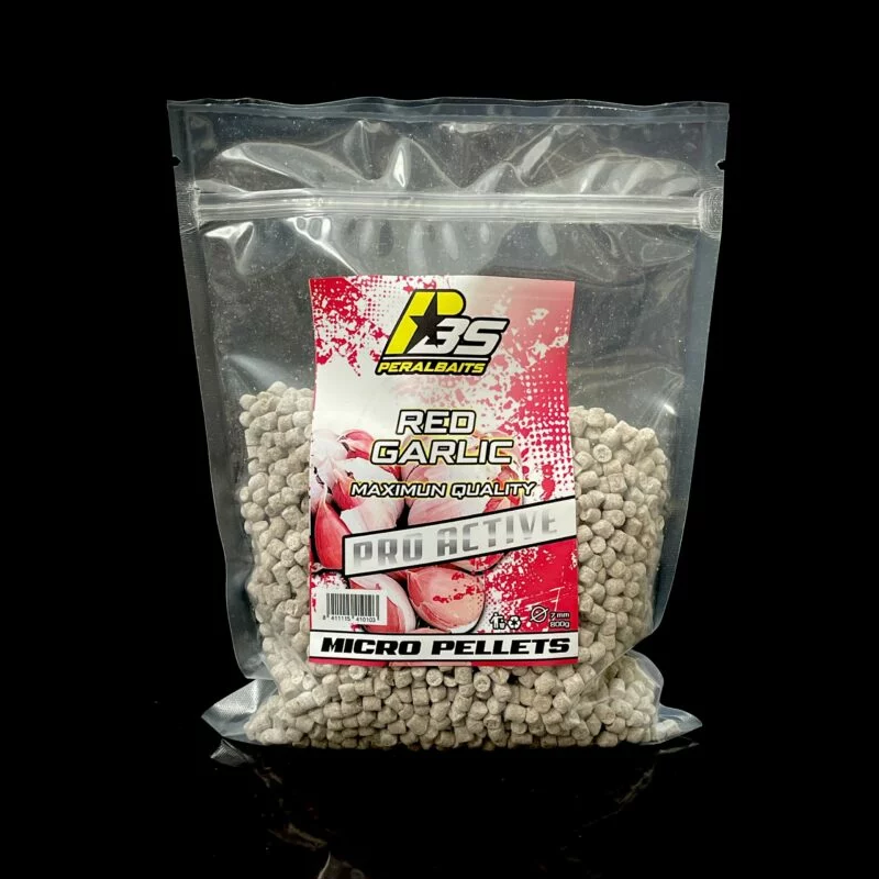 Micro Pellets Peralbaits Red Garlic