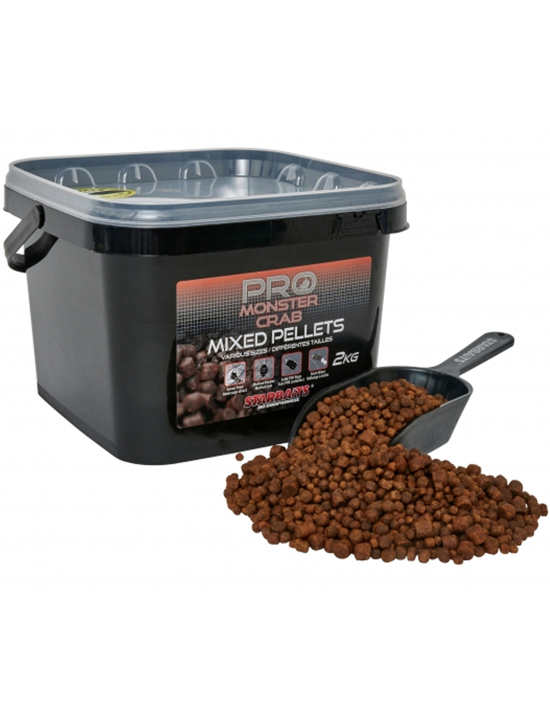 Mélange Pellets Starbaits Probiotic Monster Crab 2 kg