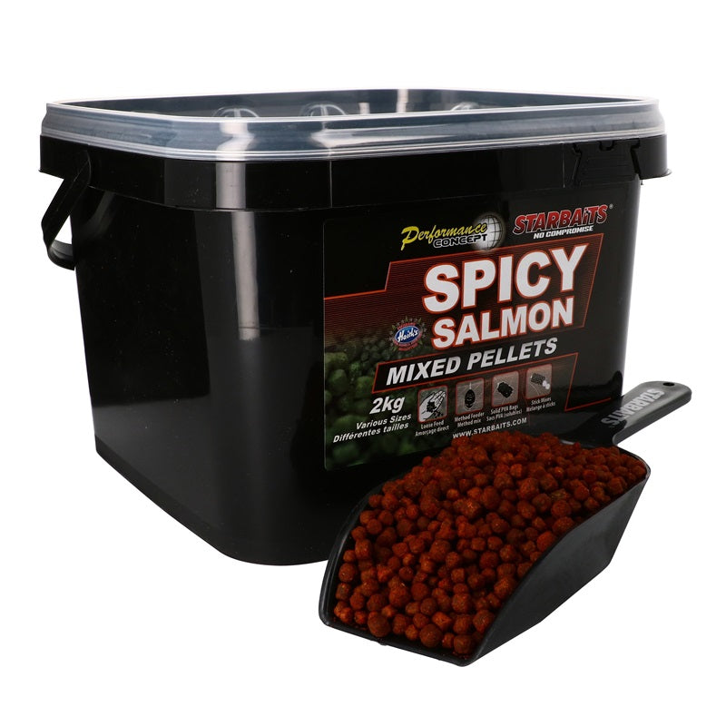 Mélange de granulés Starbaits Spicy Salmon 2 kg