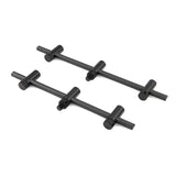 Paquet 2 Buzz bars réglable Fox Black Label Carbone 3 Cannes 22 - 25 cm