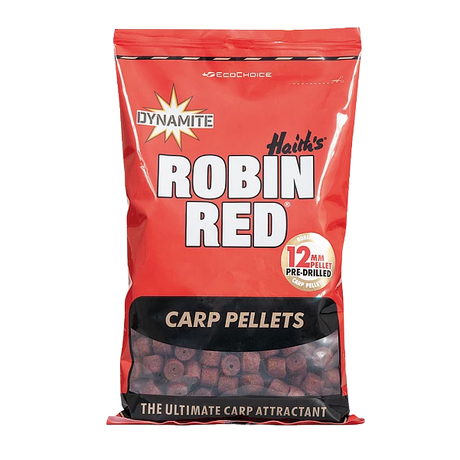 Pellets Dynamite Baits Robin Red 12 mm - Tienda Carpfishing