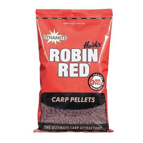 Pellets Dynamite Baits Robin Red 6 mm - Tienda Carpfishing