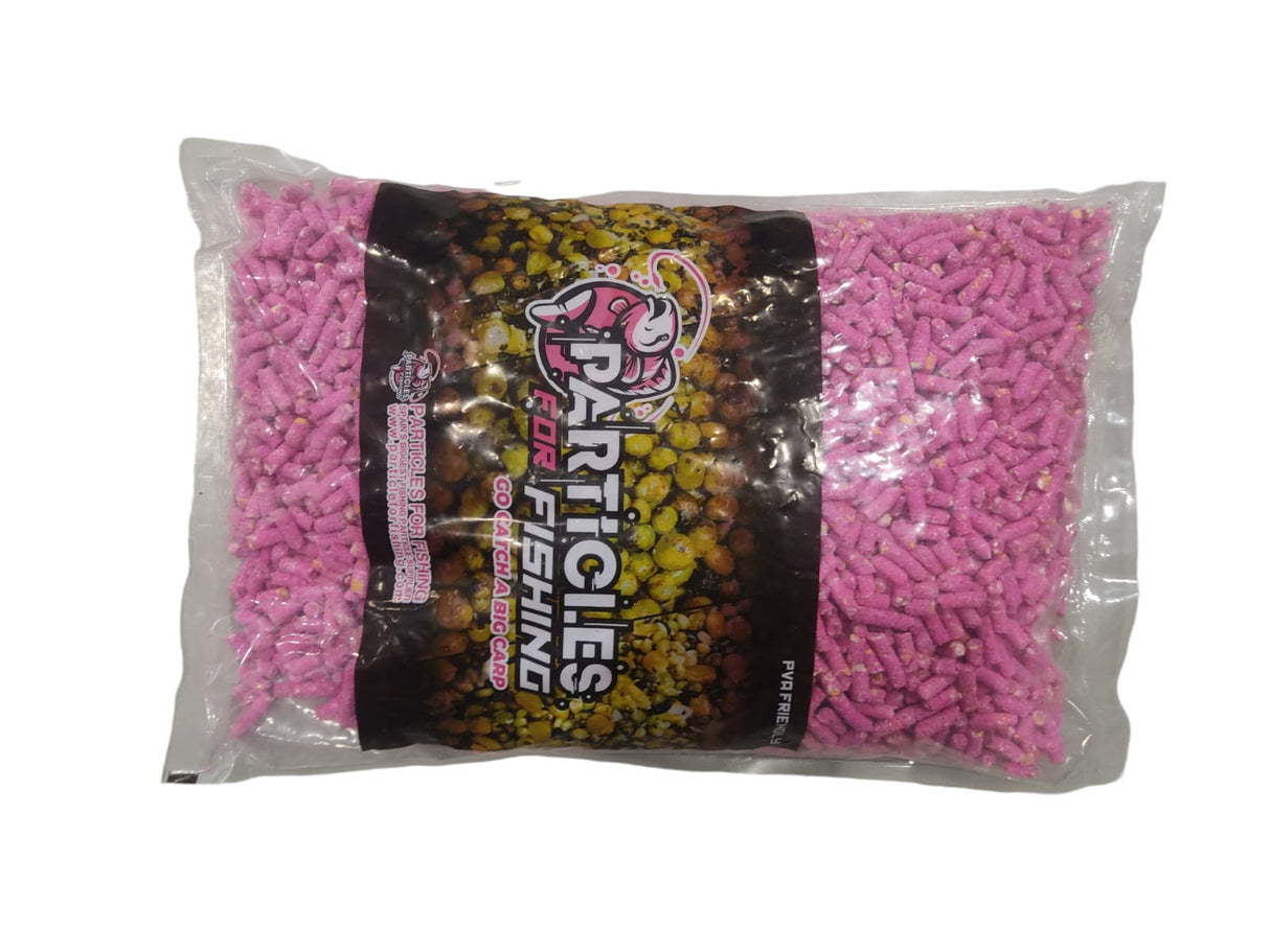 Pellet Fluminow Particles for Fishing Rose 8 mm 5 Kg