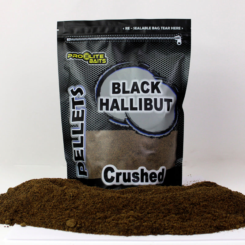 Pellets déchiqueté Pro Elite Baits Flétan noir 900 g