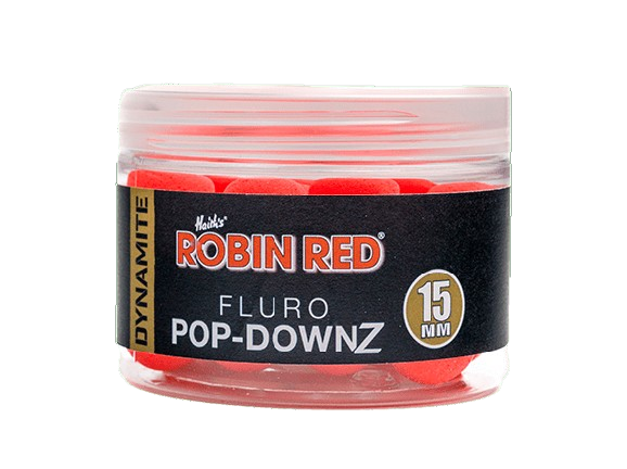 Pop Downz Dynamite Baits Robin Red Fluoro 15 mm