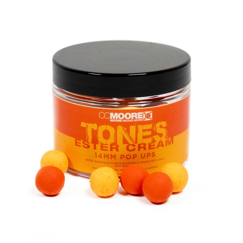 Pop Ups Ccmoore Ester Cream Tons Jaune Orange 14 mm