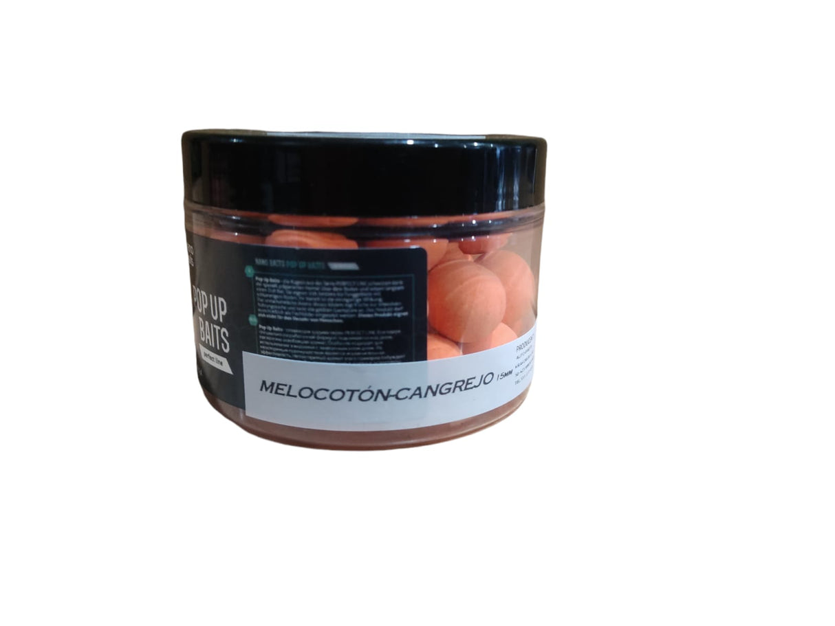 Pop Ups Nano Baits Peach Crabe Orange 15 mm