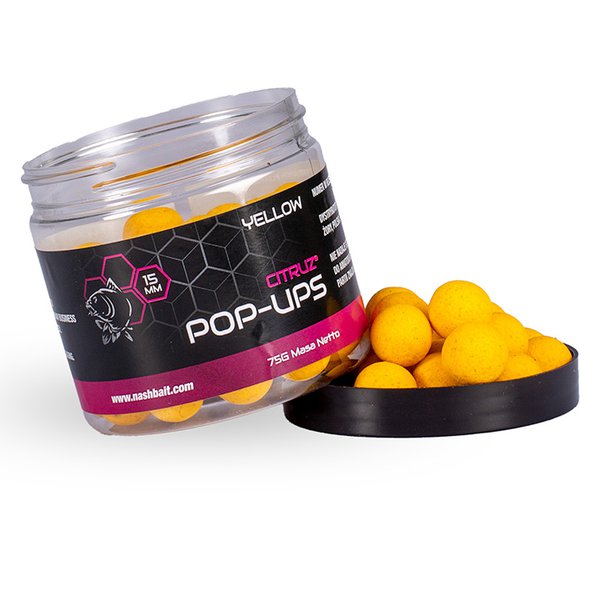 Pop Ups Nash Citruz Jaune 15 mm