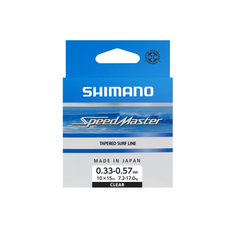 Ponts à ligne conique Shimano Speedmaster Surf Taper Id 0,33 - 0,57 mm - 10 x 15 m