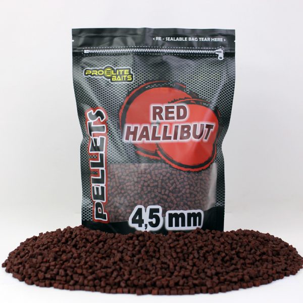 Pellets Pro Elite Baits Red Hallibut