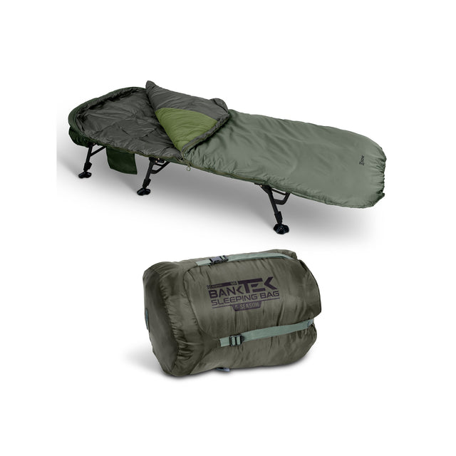 Saco de dormir Sonik Bank-Tek 5 estaciones - Tienda Carpfishing