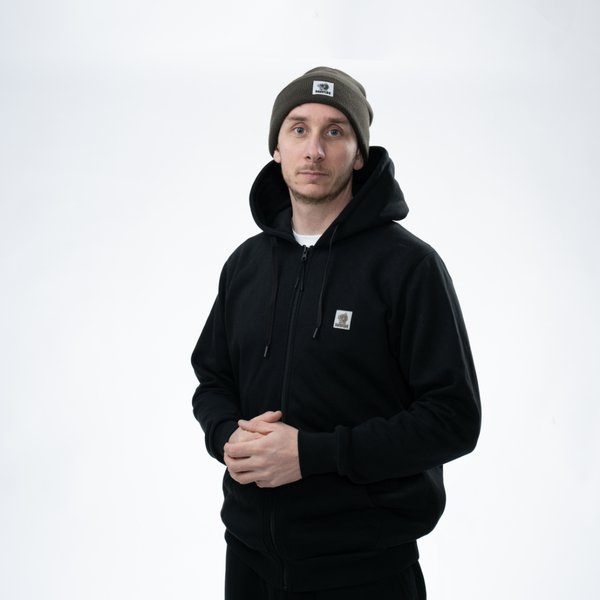 Sweatshirt Nash Make It Happen avec fermeture éclair Noir