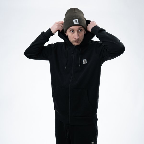 Sweatshirt Nash Make It Happen avec fermeture éclair Noir