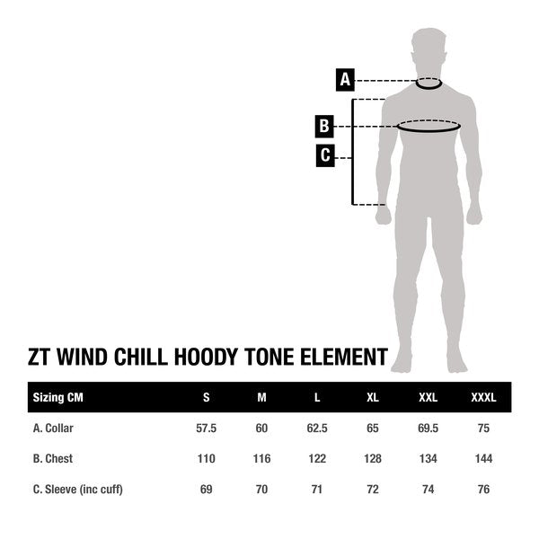 Sweatshirt Nash ZT Wind Chill bicolore Element