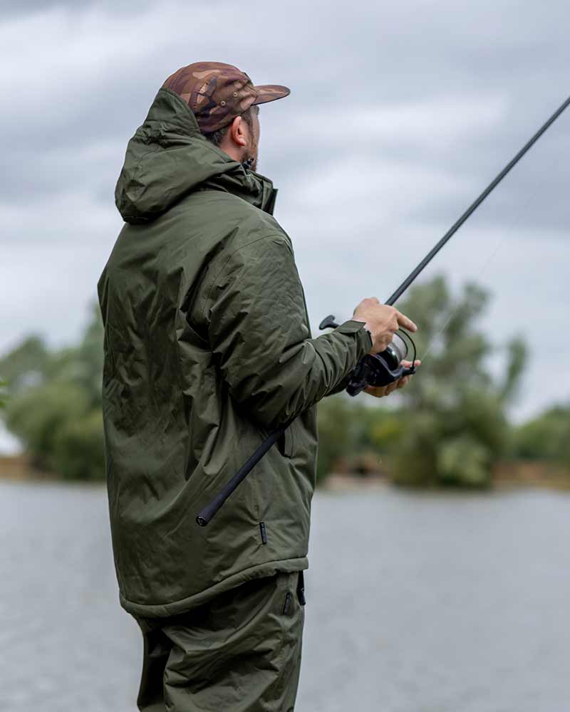 Combinaison thermique Fox} Collection Hiver 2 pièces Vert