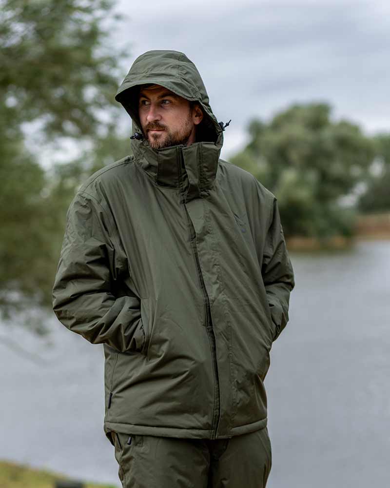 Combinaison thermique Fox} Collection Hiver 2 pièces Vert