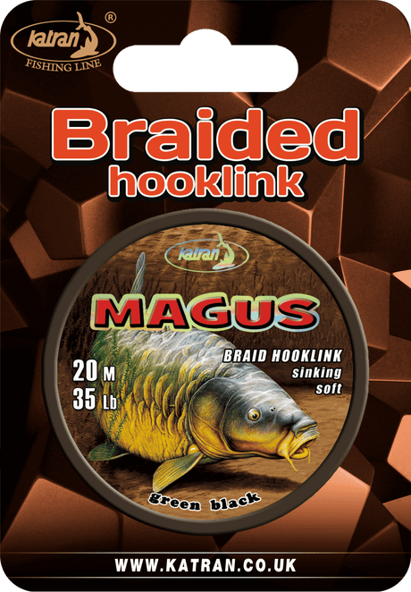 Tresse Katran Coated Hooklink Magus 35 lb 20 m