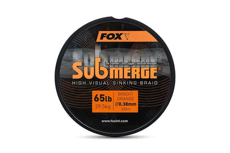 Tressage Fox Submerge Sinking Orange 300 m