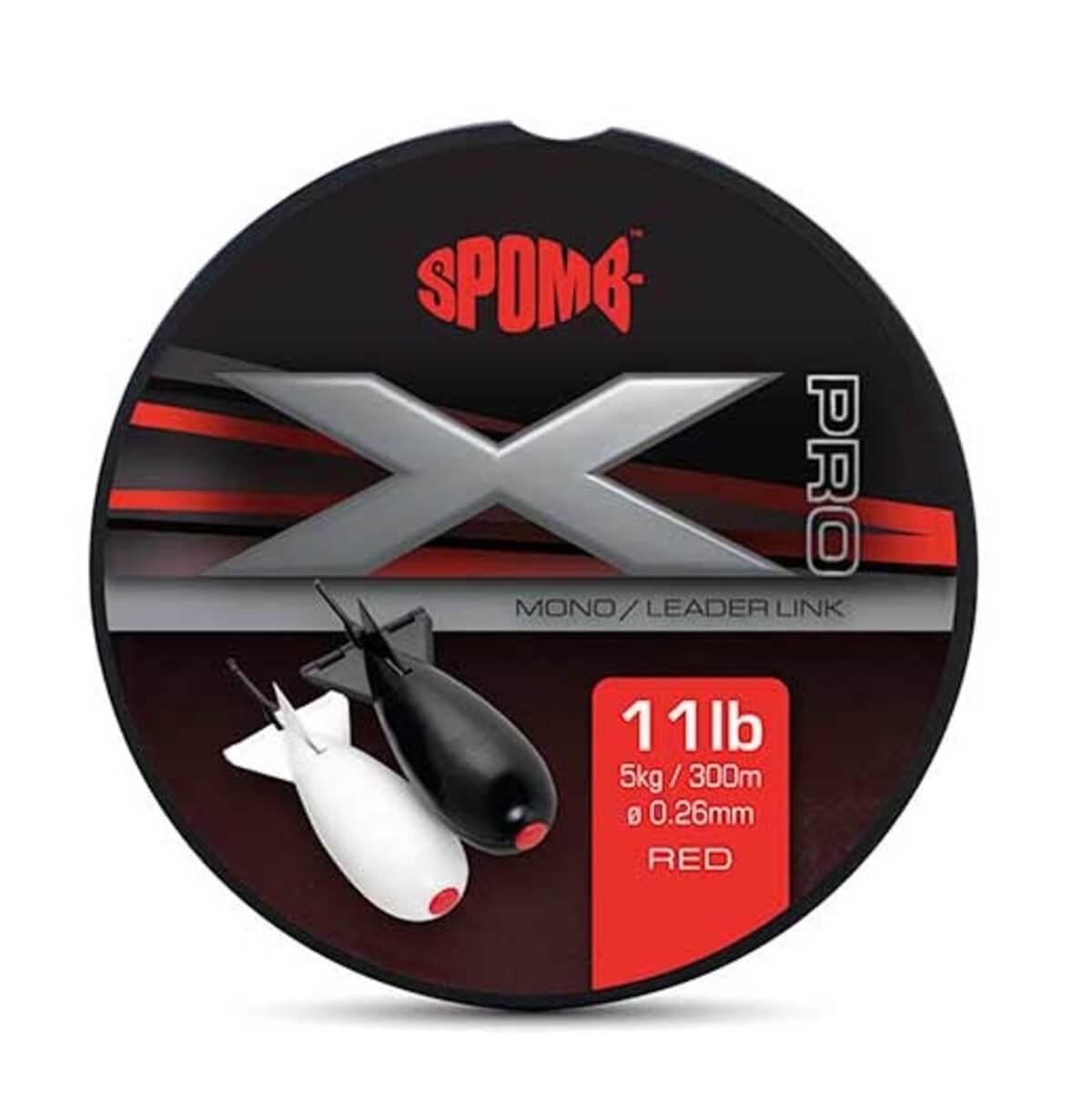 Tresse Spomb X Pro Mono Red 300 m