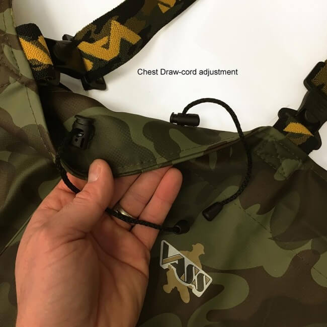 Vadeador Vass Tex 785 E Series Chest Camo - Tienda Carpfishing