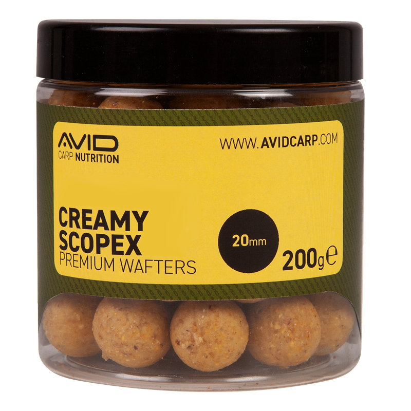 Pop ups Avid Carp Scopex crémeux 20 mm