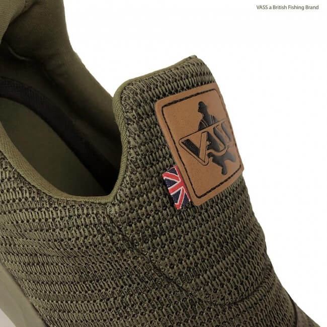 Zapatillas Vass Easy-Strech Verdes - Tienda Carpfishing
