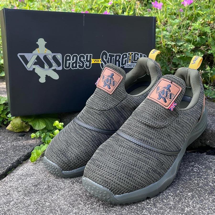 Zapatillas Vass Easy-Strech Verdes - Tienda Carpfishing