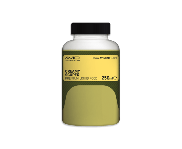 Aditivo Líquido Avid Carp Creamy Scopex 250 ml - Tienda Carpfishing