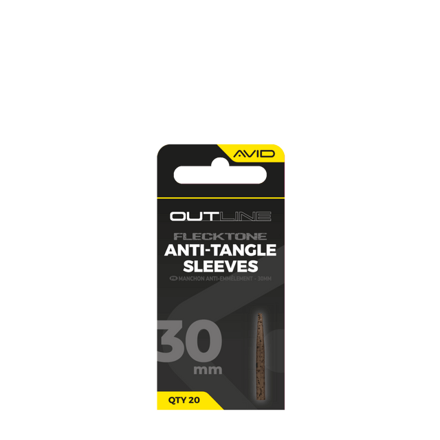 Anti tangle Sleeve Avid Carp Outline FleckTone 30 mm - Tienda Carpfishing