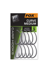 Anzuelos Fox Curve Medium - Tienda Carpfishing