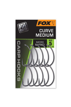 Anzuelos Fox Curve Medium - Tienda Carpfishing