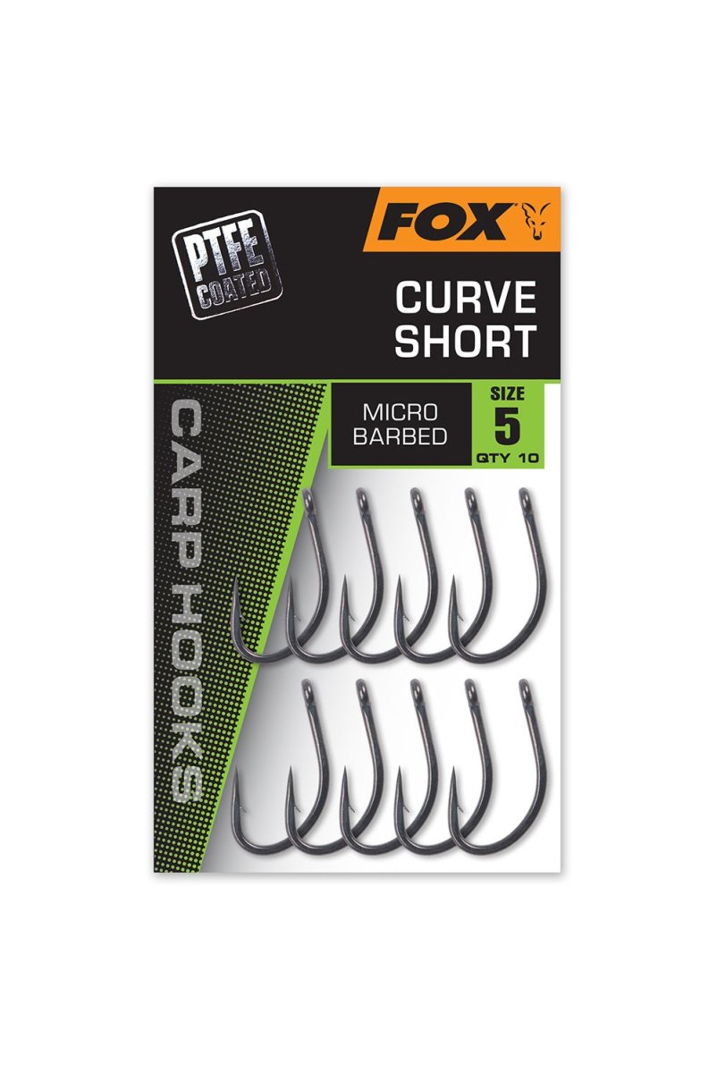 Anzuelos Fox Curve Short - Tienda Carpfishing