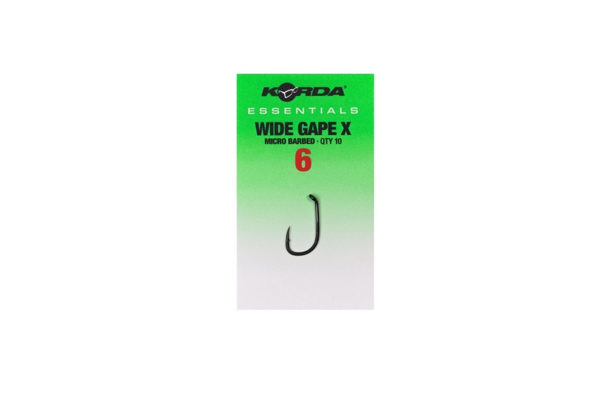 Anzuelos Korda Essentials Wide Gape X - Tienda Carpfishing