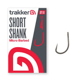 Anzuelos Trakker Short Shank Hooks (Micro Barbed) - Tienda Carpfishing