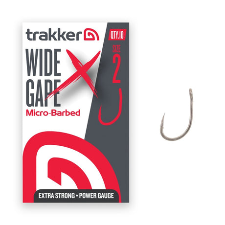 Anzuelos Trakker Wide Gape XS - Tienda Carpfishing