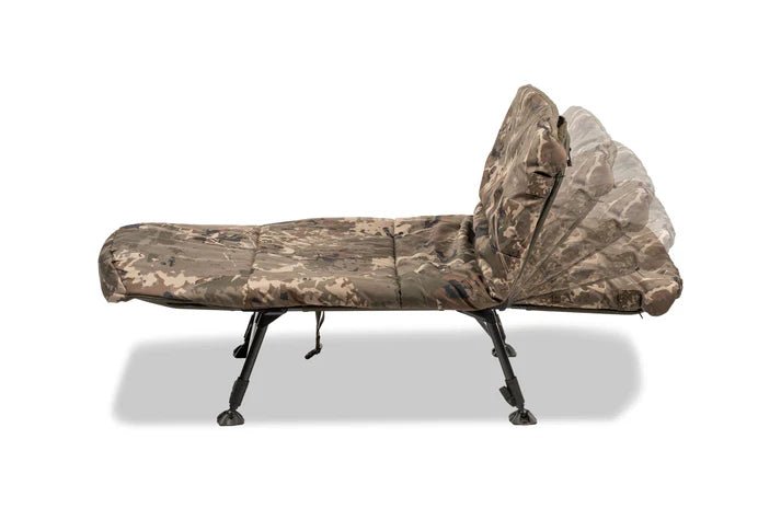 Bed Chair Nash Indulgence 4 Juniors Sleep System Camouflage - Tienda Carpfishing