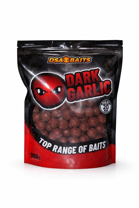 Boilies DSA Baits Top Range Dark Garlic 20 mm - Tienda Carpfishing