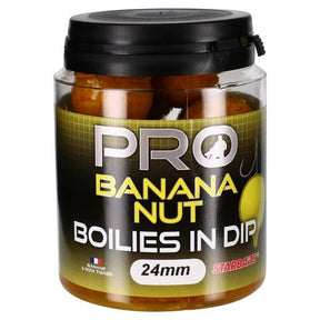 Boilies in Dip Starbaits Probiotic Banana Nut 24 mm - Tienda Carpfishing