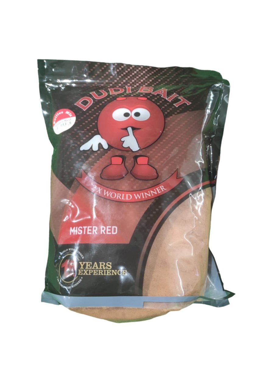 Boilies Mix Dudi Bait Mister Red Super Hot - Tienda Carpfishing