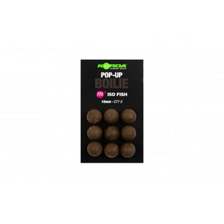 Boilies Pop Ups Korda ISO Fish 12mm - Tienda Carpfishing