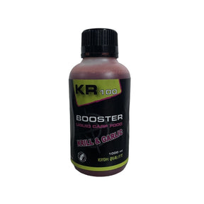 Booster Krom Quality KR100 Krill & Garlic 500 ml - Tienda Carpfishing
