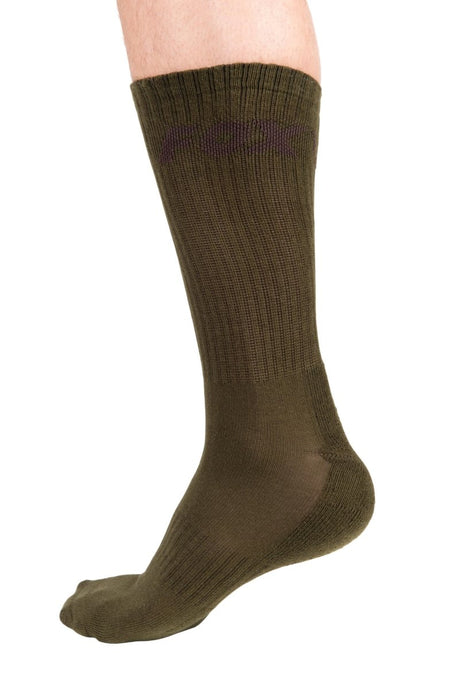 Calcetines Fox 3 - Pack Verdes - Tienda Carpfishing