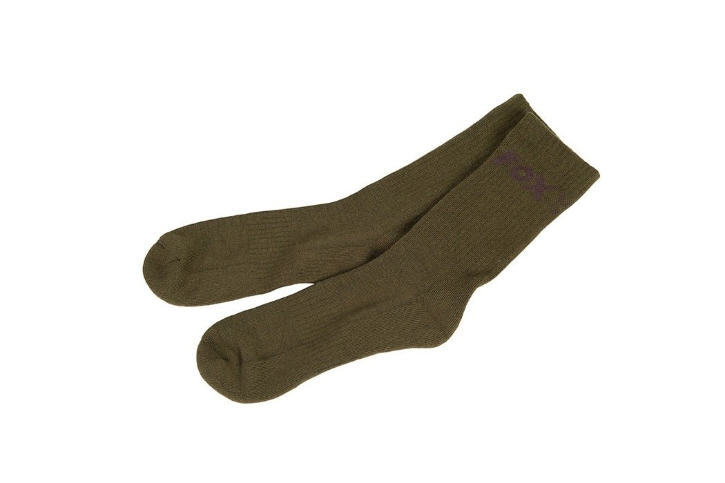 Calcetines Fox 3 - Pack Verdes - Tienda Carpfishing