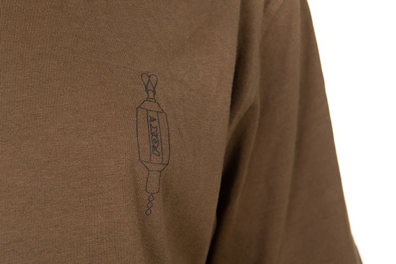 Camiseta Fox Caqui Indicator T - Tienda Carpfishing