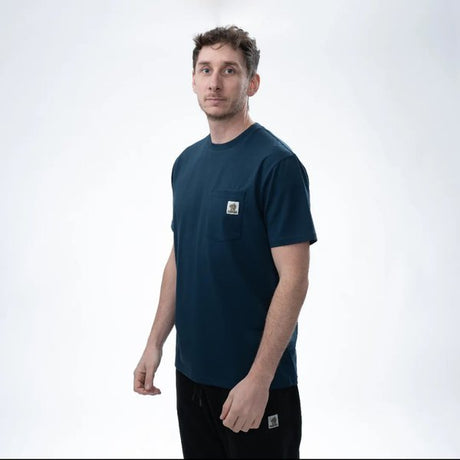 Camiseta Nash Make It Happen con bolsillo Azul - Tienda Carpfishing