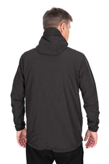 Chaqueta Fox Premium Mid Layer Negro con capucha - Tienda Carpfishing