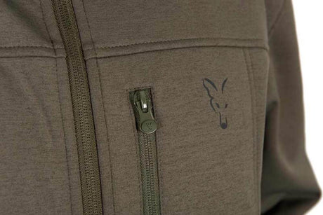 Chaqueta Fox Shell Verde/Negra - Tienda Carpfishing