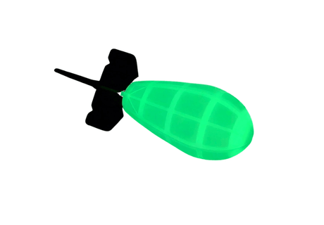 Cohete cebador Spyder Spod Medium Night Glow - Tienda Carpfishing